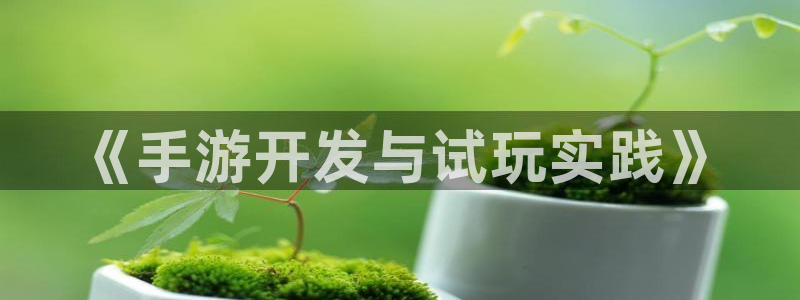 三牛娱乐测速系统怎么样：《手游开发与试玩实践》