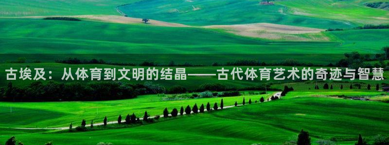 ug环球官网注册：古埃及：从体育到文明的结晶——古代体育艺术的奇迹与智慧